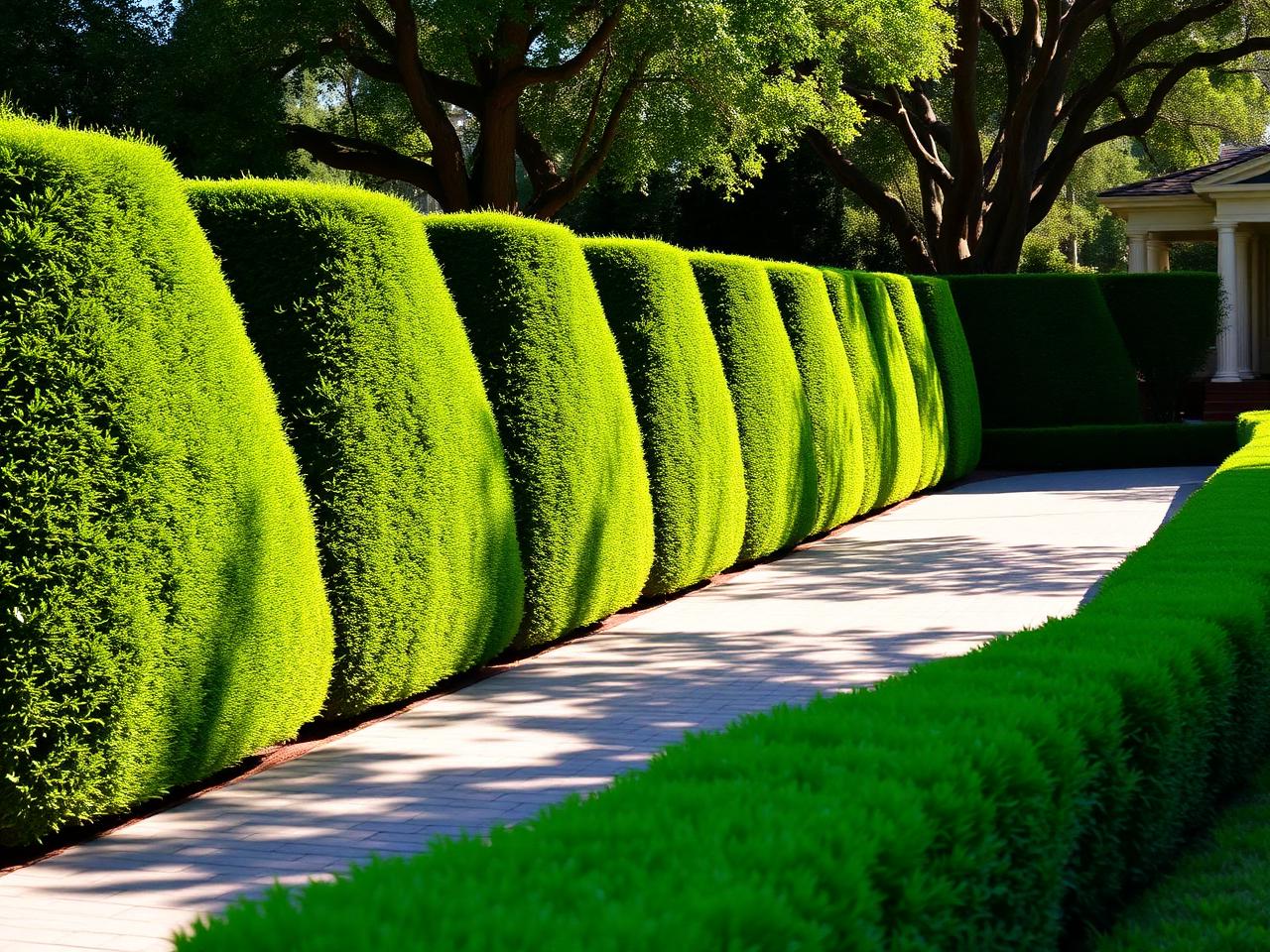 Hedge Sculpting